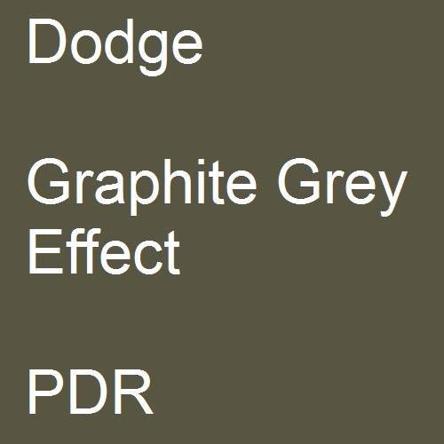 Dodge, Graphite Grey Effect, PDR.